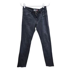 Cabi Slim Boyfriend Jeans Size 6 Washed Black